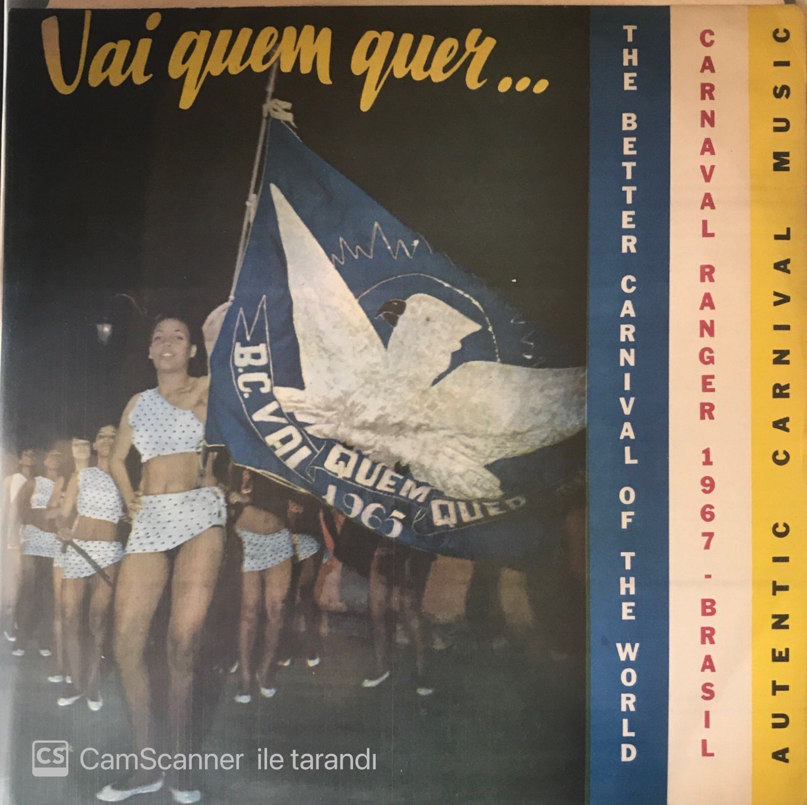 Carnaval Ranger 1967 - Brasıl Vaı Quem Quer LP