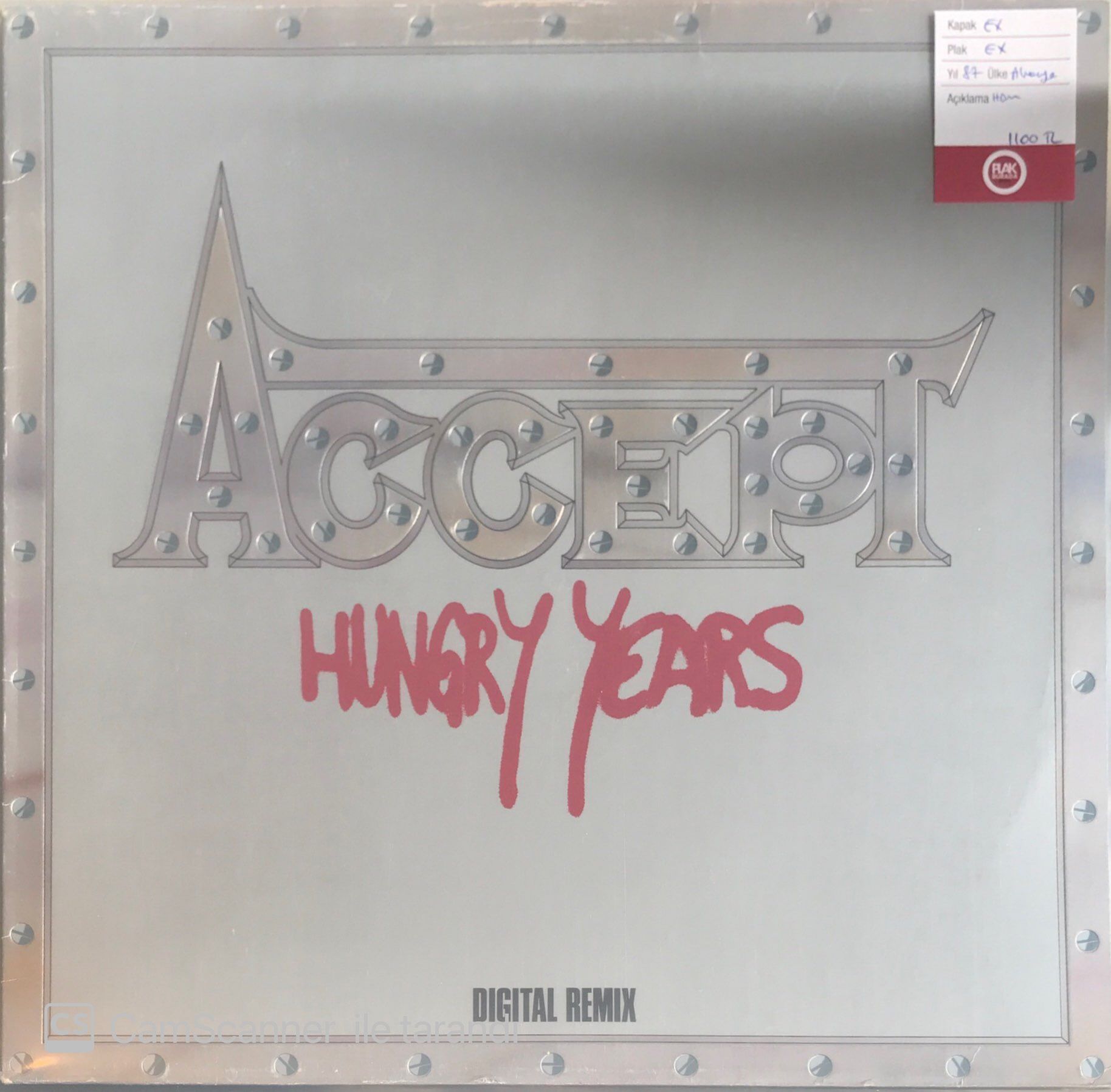 Accept - Hungry Years LP