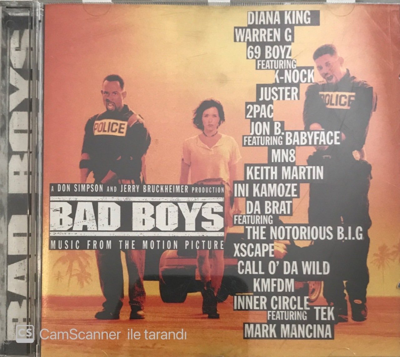 Bad Boys Music From The Motion Picture CD