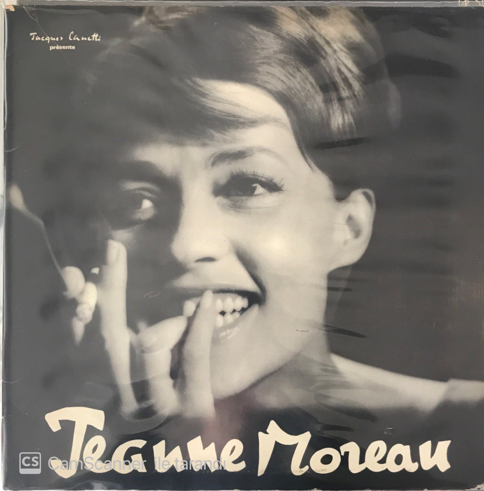 Jacques Canetti Presente Jeanne Moreau LP