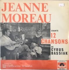 Jacques Canetti Presente Jeanne Moreau LP