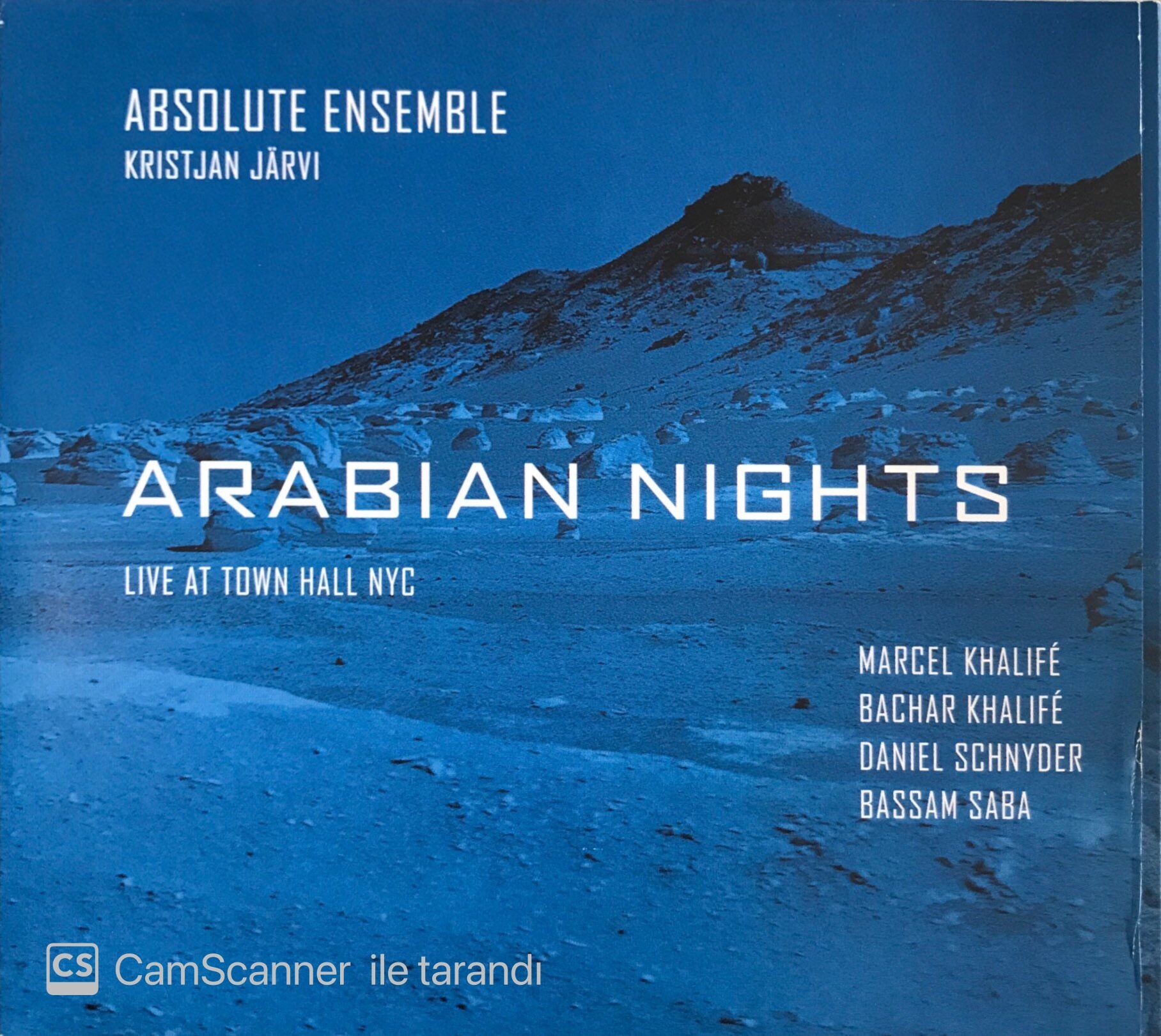 Absolute Ensemble - Arabian Nights CD