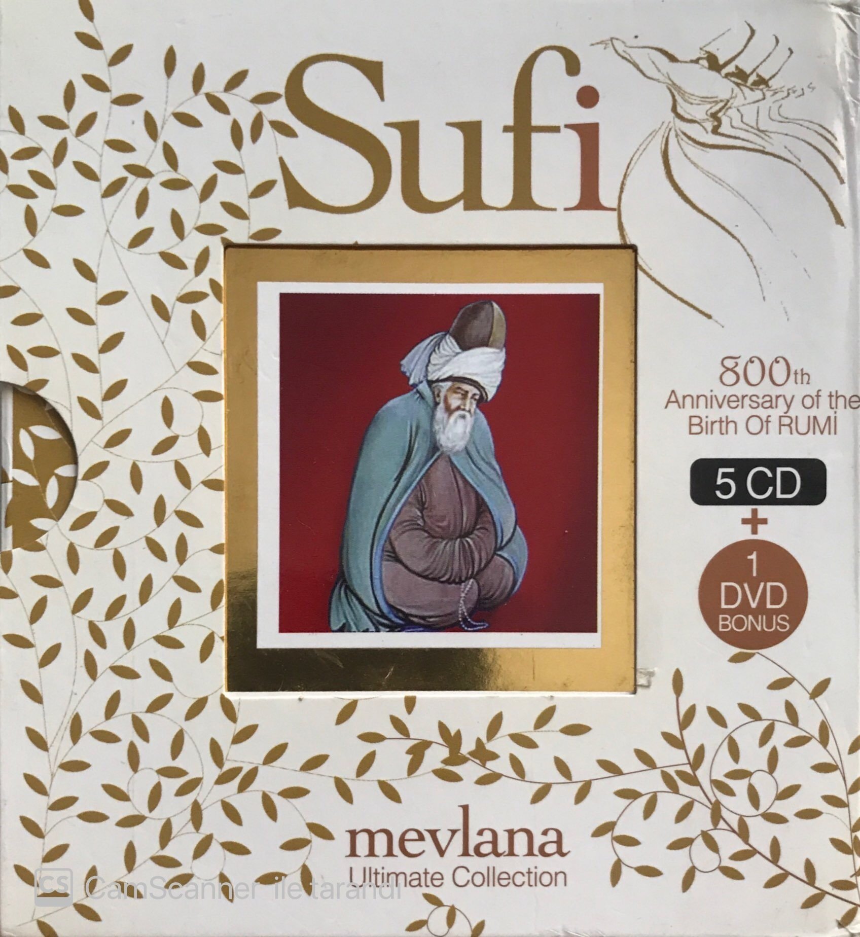 Sufi Mevlana 5 CD + 1 DVD CD