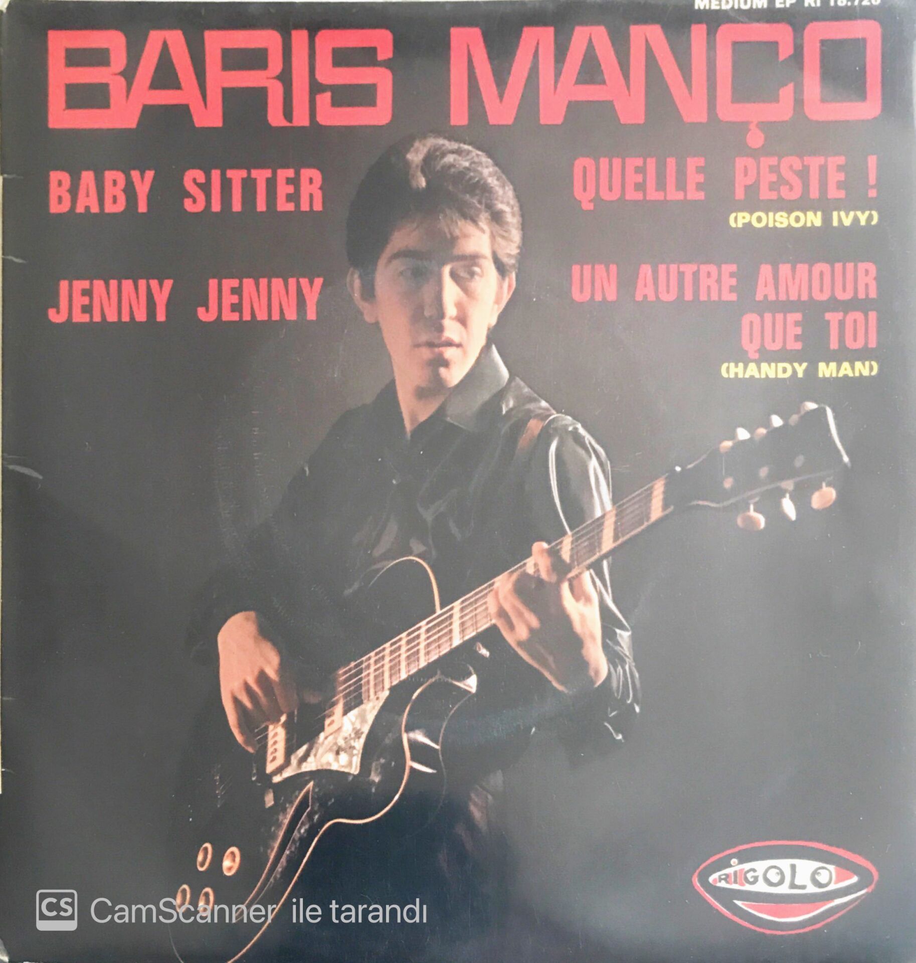Barış Manço - Baby Sitter-Quelle Peste!/Jenny Jenny-Un Autre Amour Que Toi - 45'lik