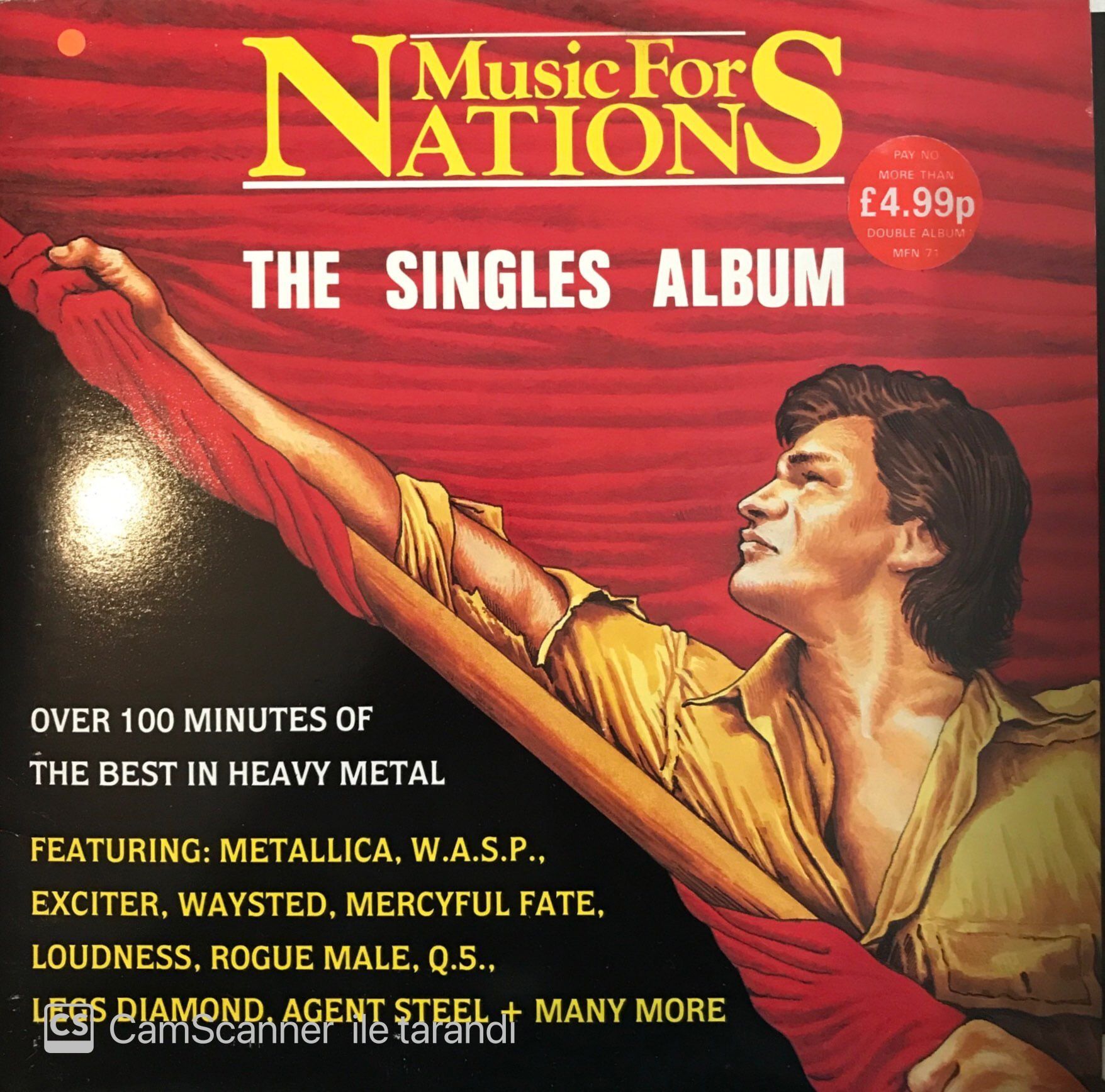 Music For Nations - The Singles Album Double LP