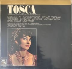 Puccini Tosca Maria Callas LP