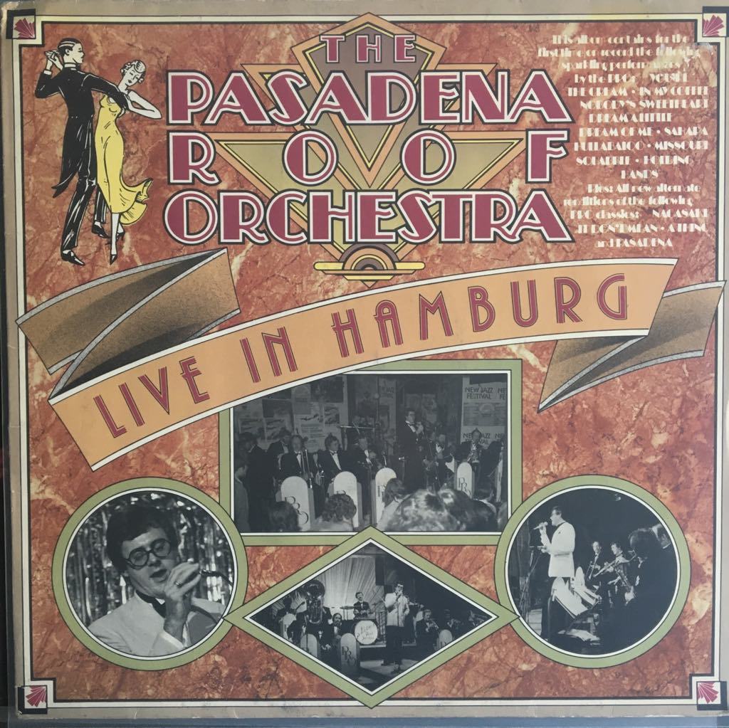 The Pasadena Roof Orchestra Live In Hamburg LP