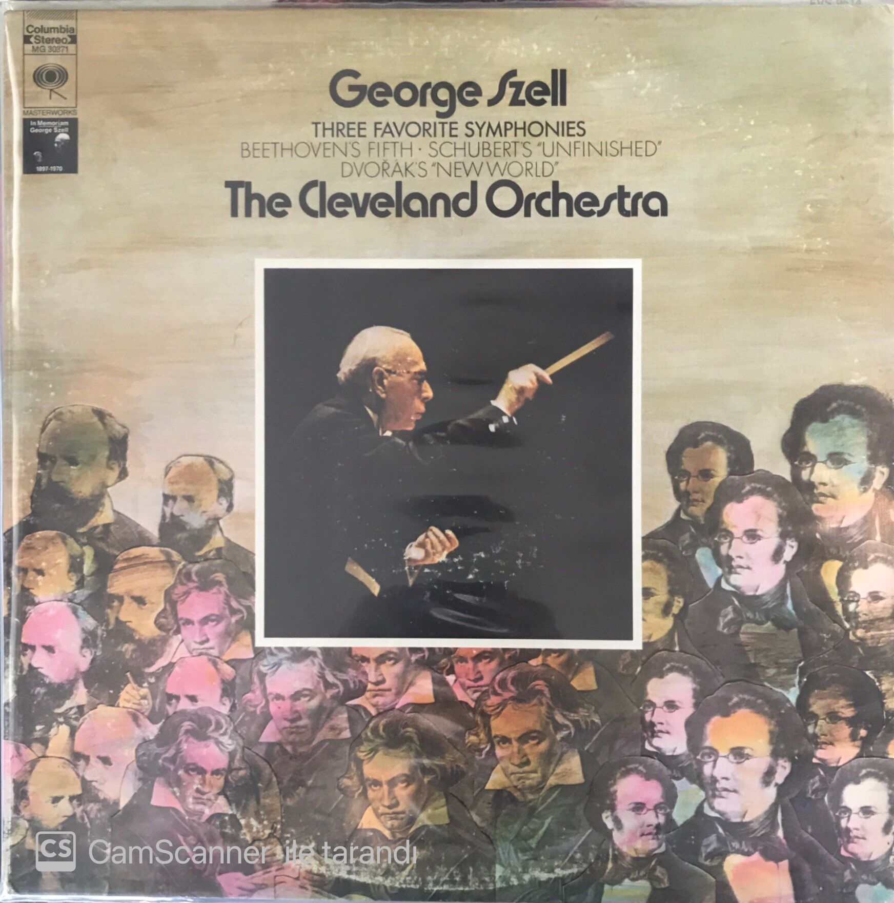 George Szell Three Favorite Symphonies The Cleveland Orchestra Double  LP