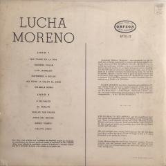 Lucha Moreno & Y Mariachi Pepe De Villa LP