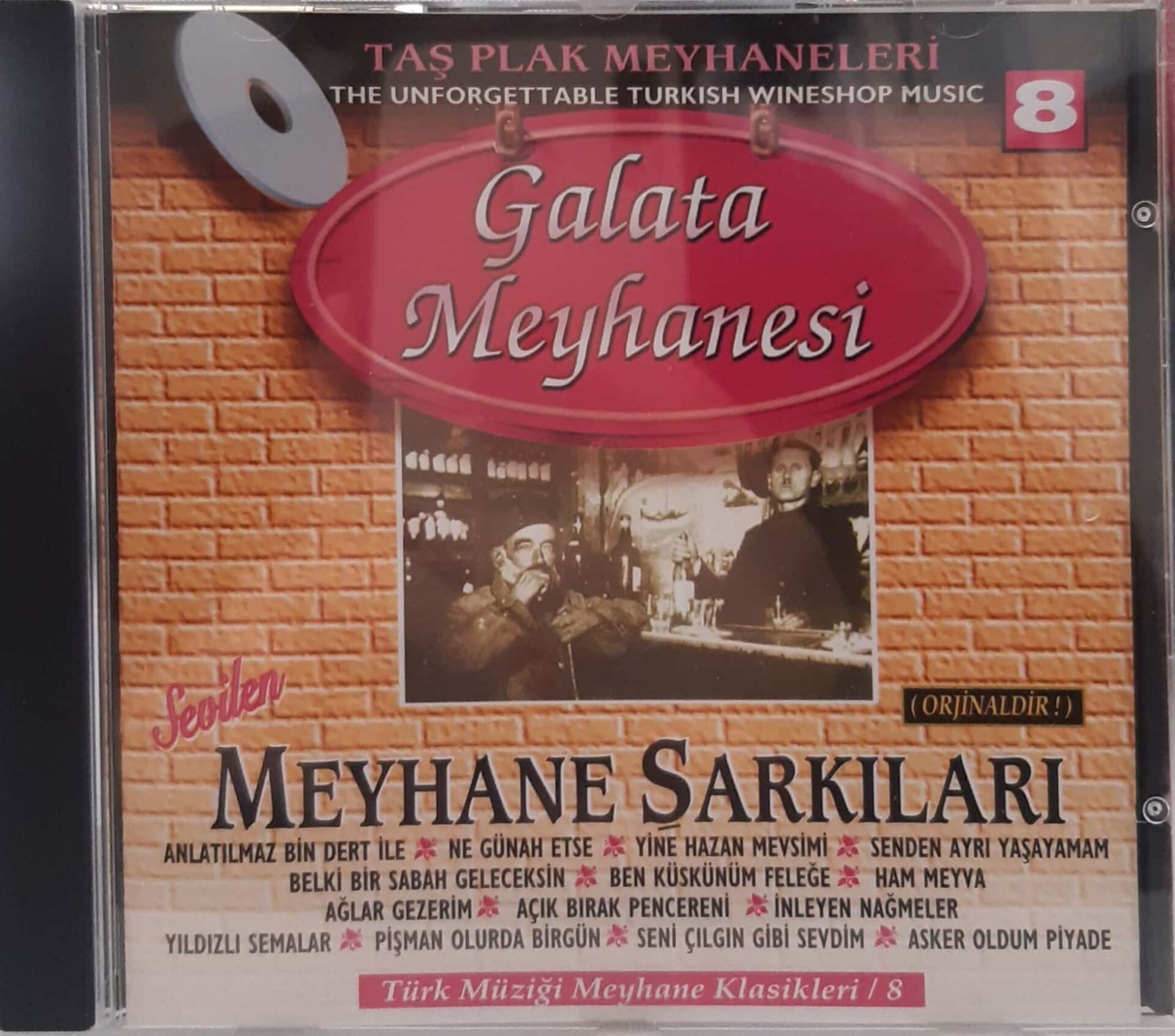 Galata Meyhanesi Taş Plak Meyhaneleri CD