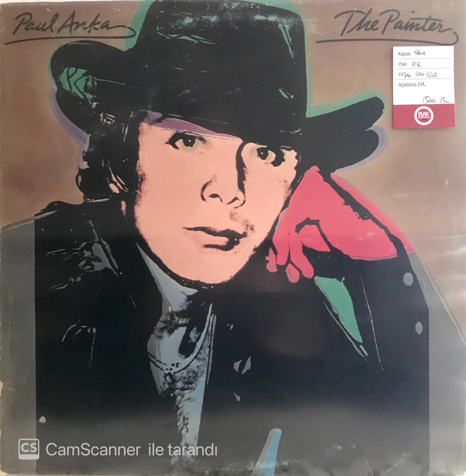 Paul Anka The Painter LP