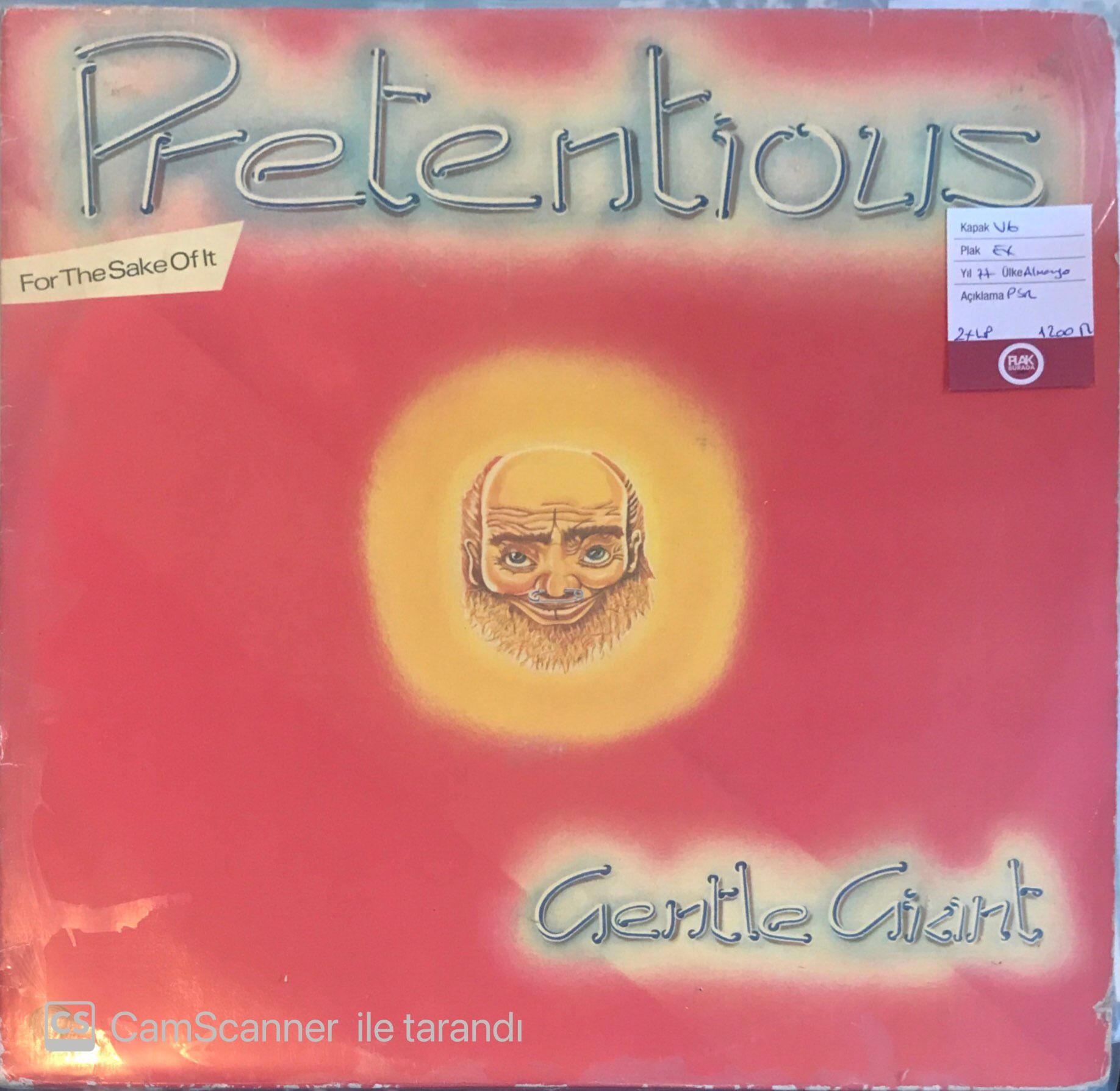 Gentle Giant - Pretentious Double LP