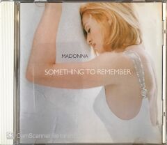 Madonna Something To Remember CD