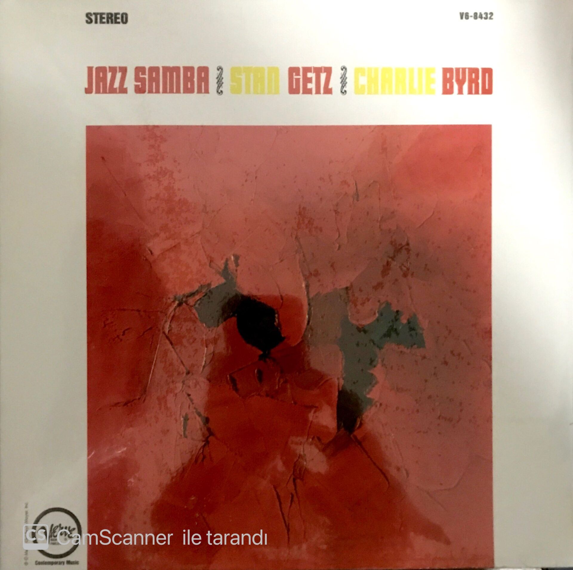 Jazz Samba Stan Getz Charlie Byrd LP