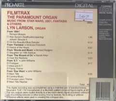 Filmtrax - Paramount Organ CD