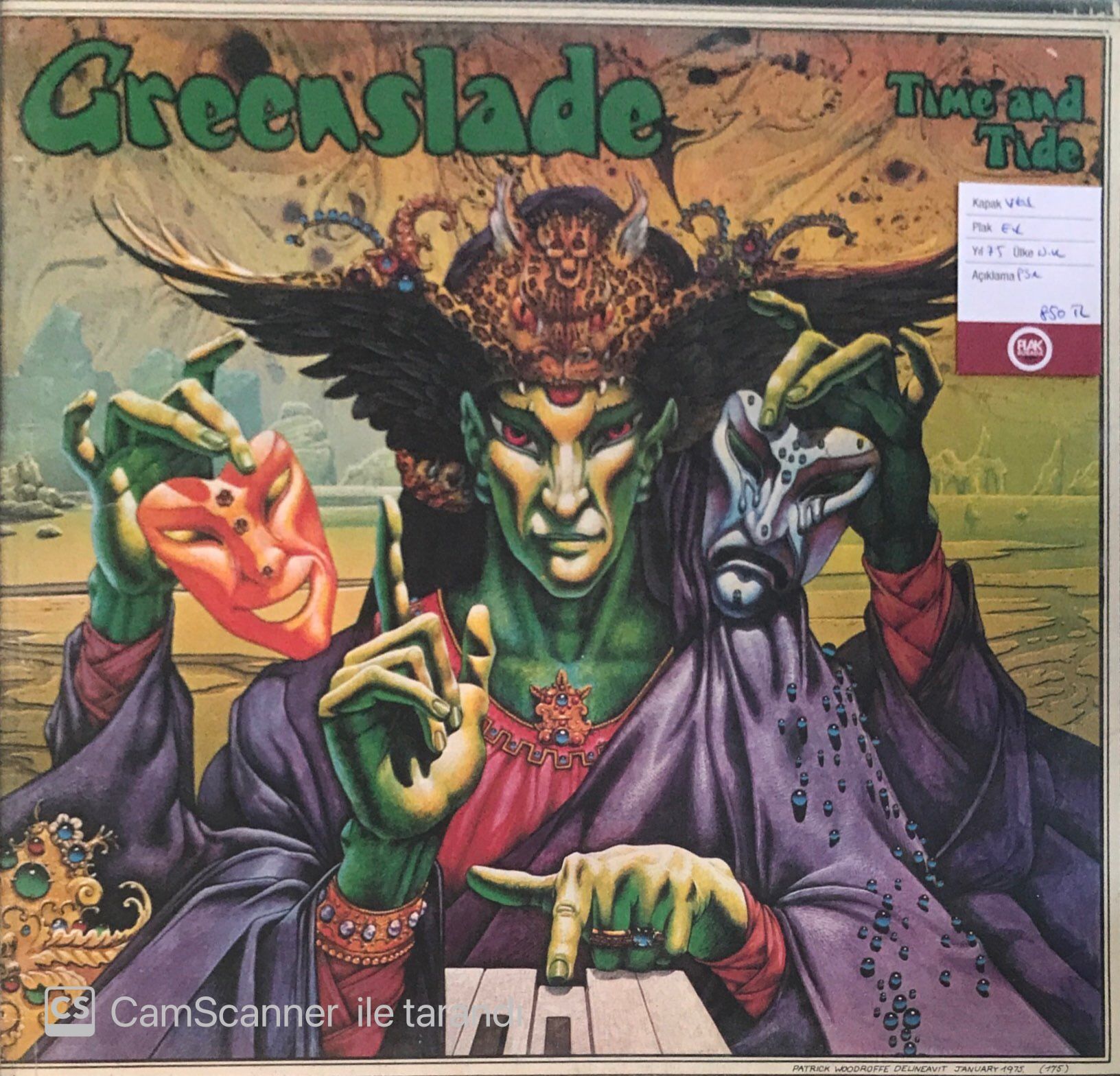Greenslade - Time And Tide LP