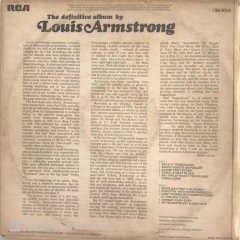 Louis Armstron The Definitive Album By LP