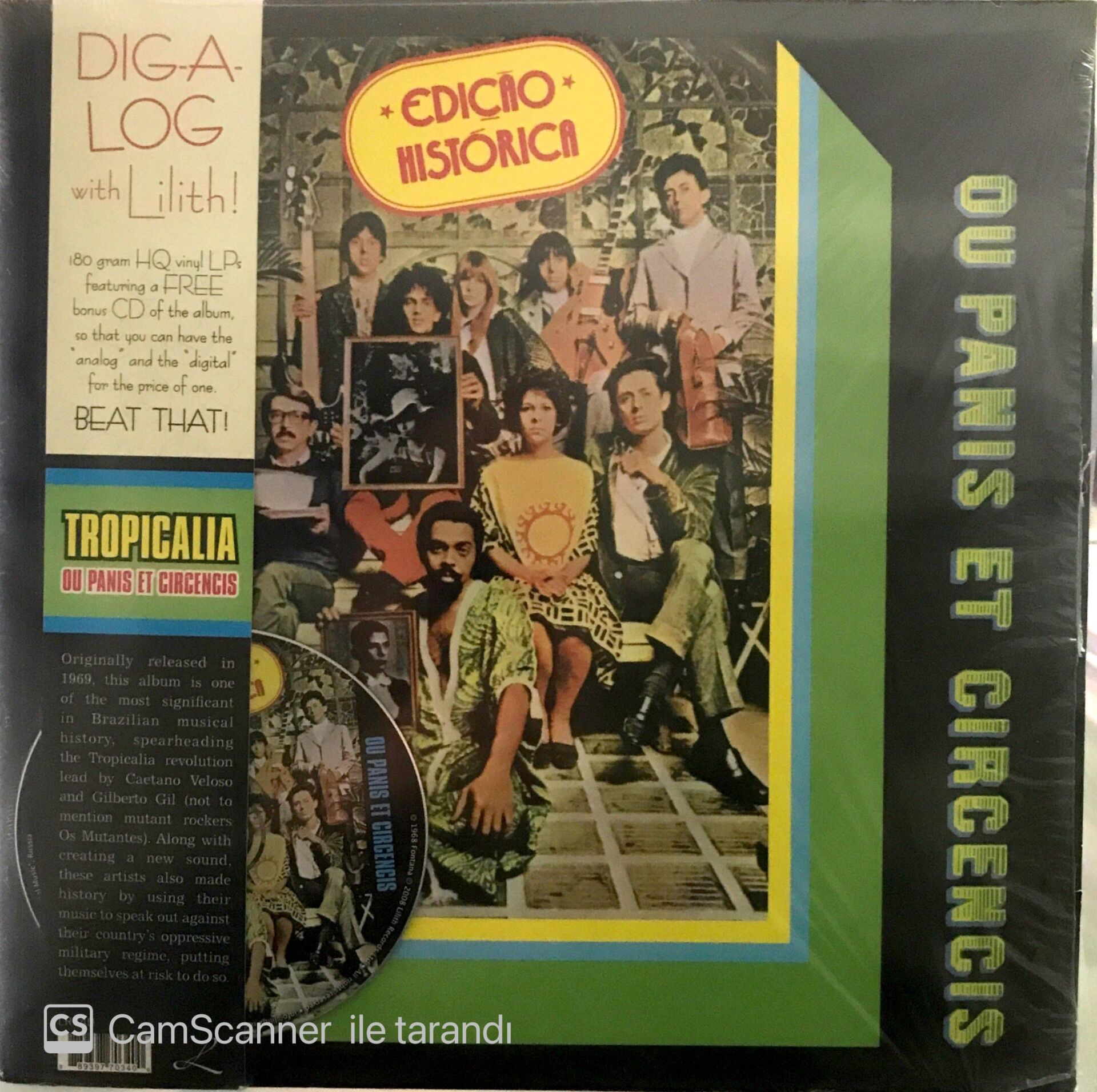 Ou Panis Et Circencis - Tropicalia LP + CD
