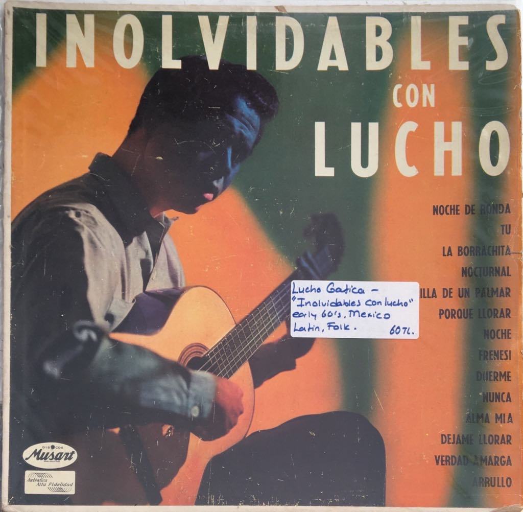 Lucho Gatica Inolvidables Con Lucho LP