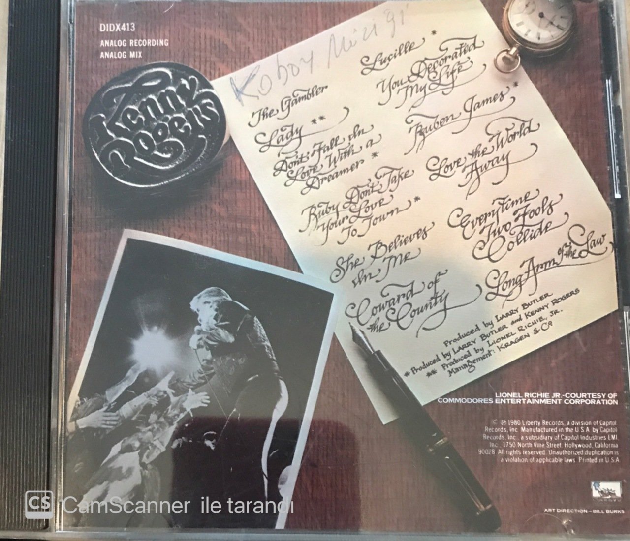 Kenny Rogers Greatest Hits CD
