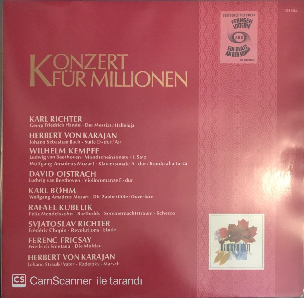 Konzert Für Millionen LP