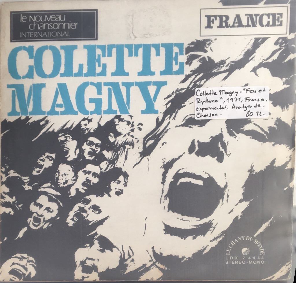 Collette Magny Feu Et Rythme LP
