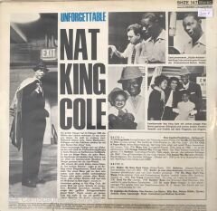 Nat King Cole Unforgettable LP