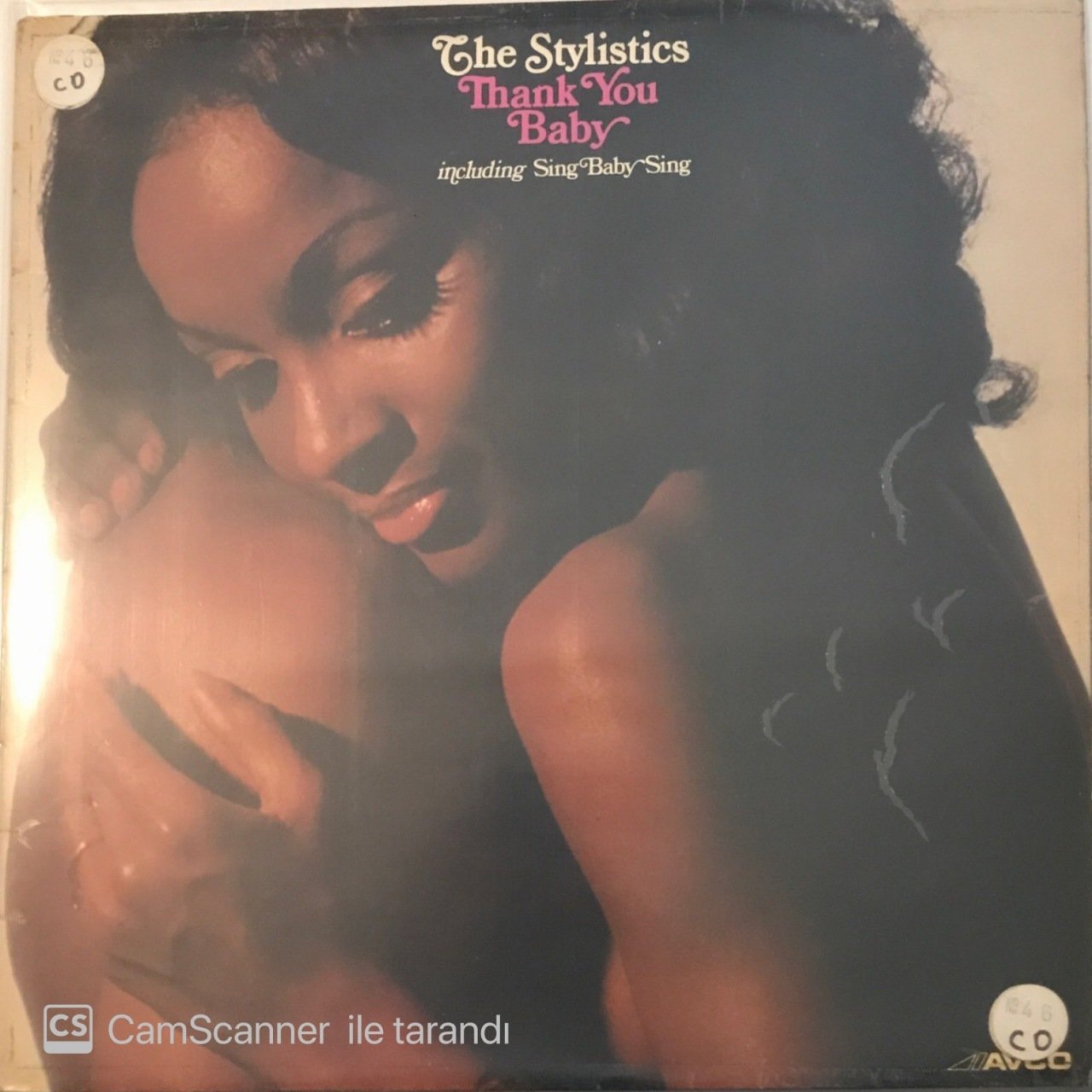 The Stylistics Thank You Baby LP