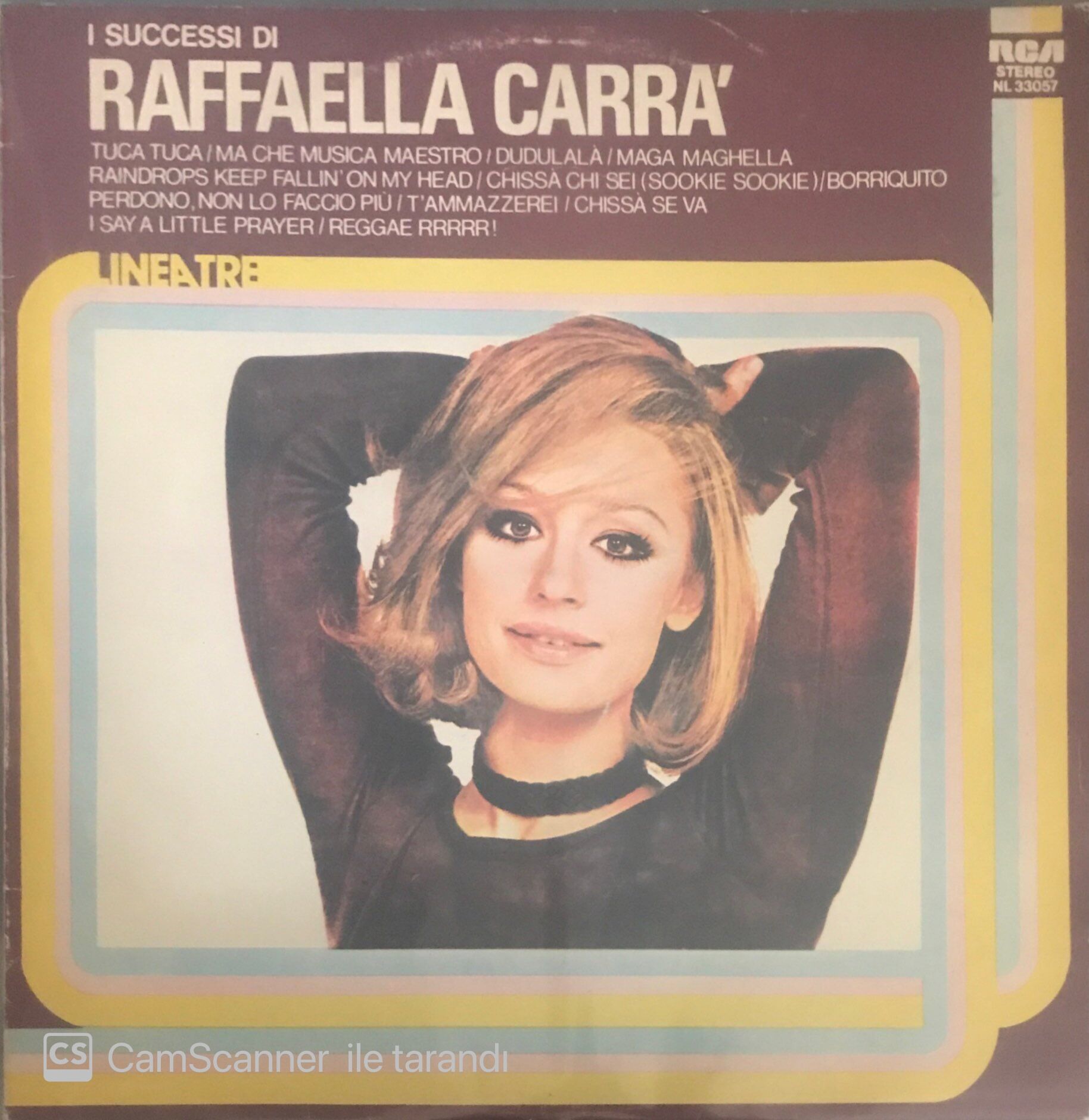 Raffaella Carra I Succesi Di Raffaella Carra' LP