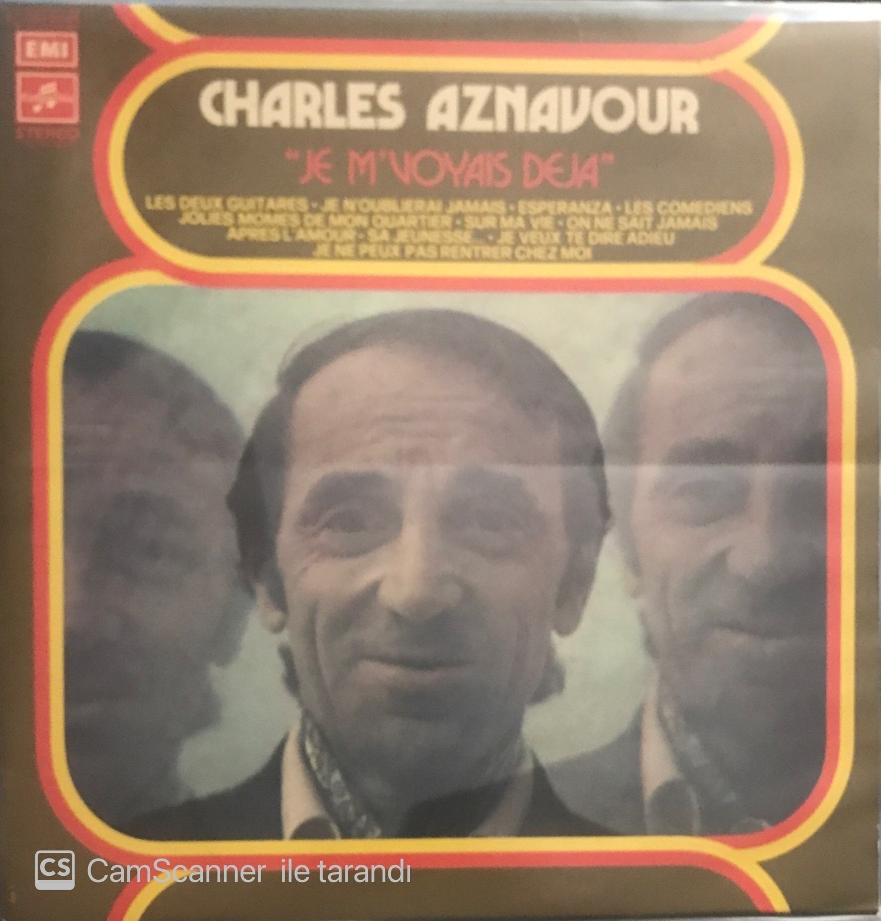 Charles Aznavour Je M'Voyais Deja  LP