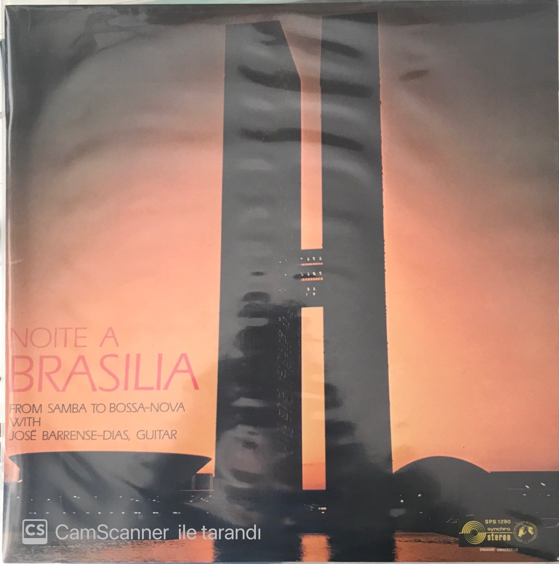 Jose Barrense Dias - Noite A Brasilia LP