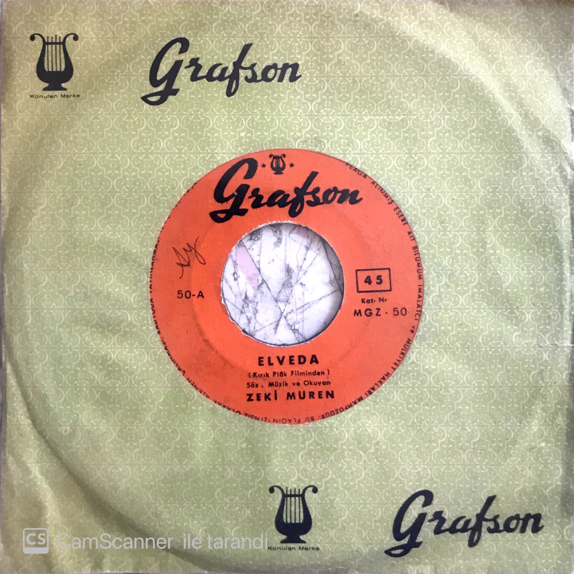 Zeki Müren / Elveda 45'lik