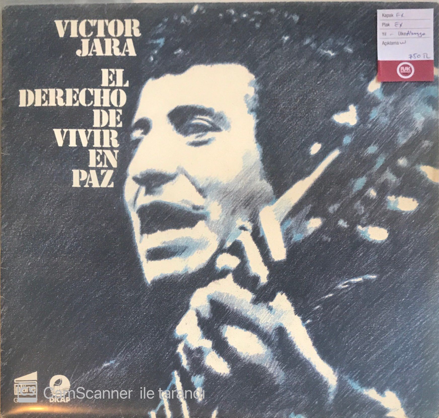 Victor Jara - El Derecho De Vivir En Paz LP