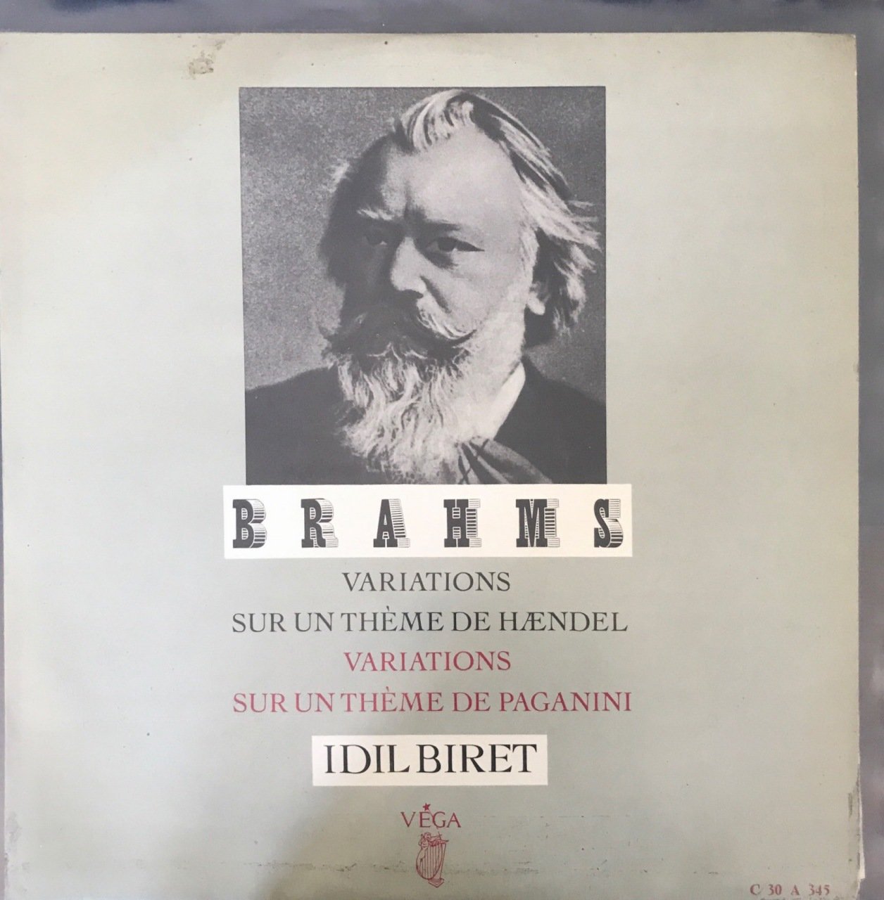 Idil Biret Brahms LP