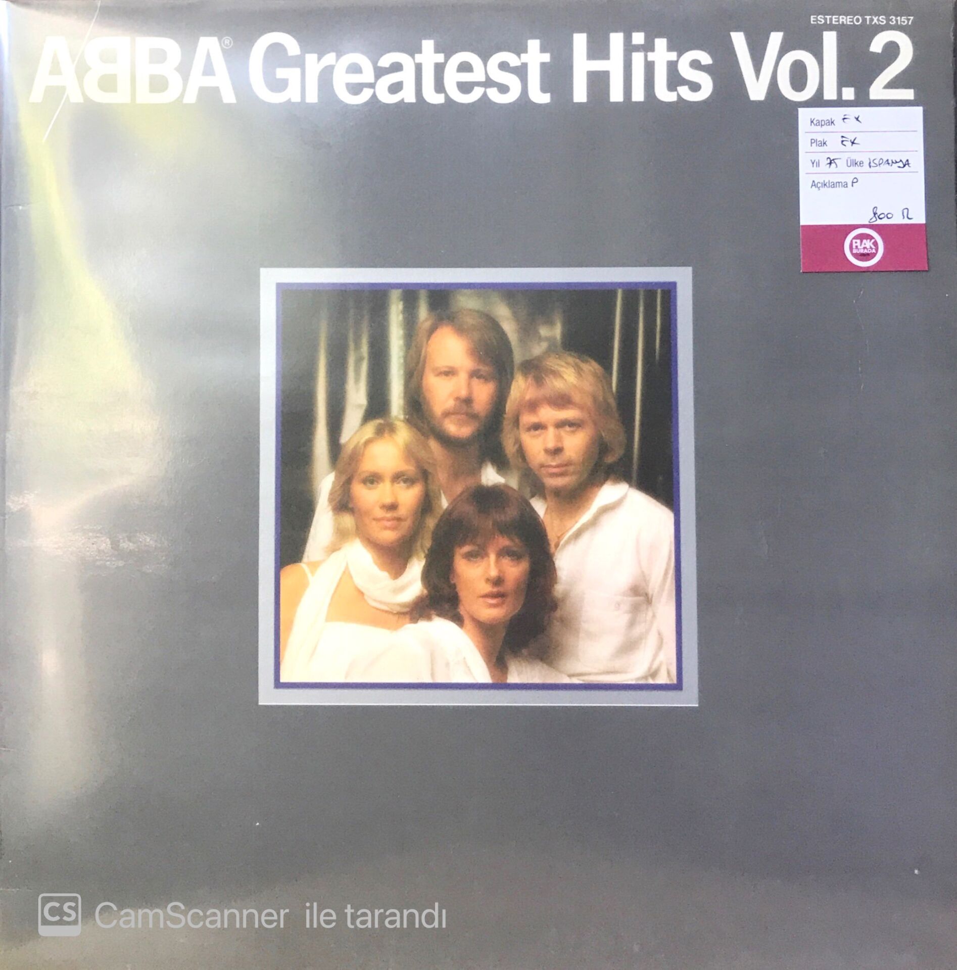 ABBA Greatest Hıts Vol.2 LP