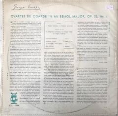 Cvartet De Coarde In Mi Bemol Major Op. 22, Nr. 1 LP