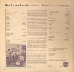 Bireli Lagrene Ensemble Routes To Django Live At The Krokodil LP