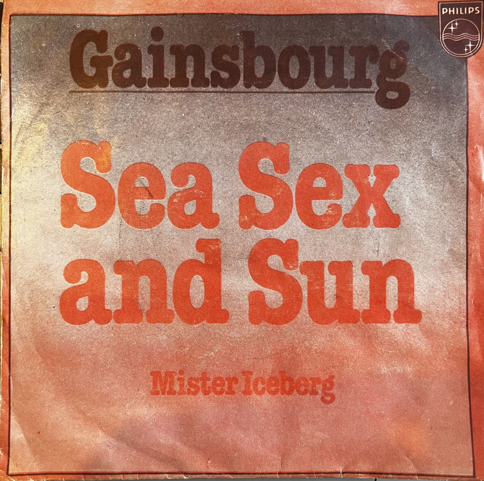 Gainsbourg - Sea Sex And Sun 45lik