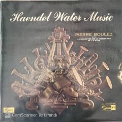 Haendel Water Music Pierre Boulez LP