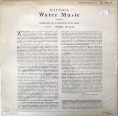 Haendel Water Music Pierre Boulez LP