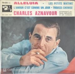 Charles Aznavour Alleluia 45lik