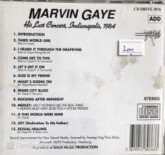 Marvin Gaye - His Last Concert, Indianapolis,1984 - CD