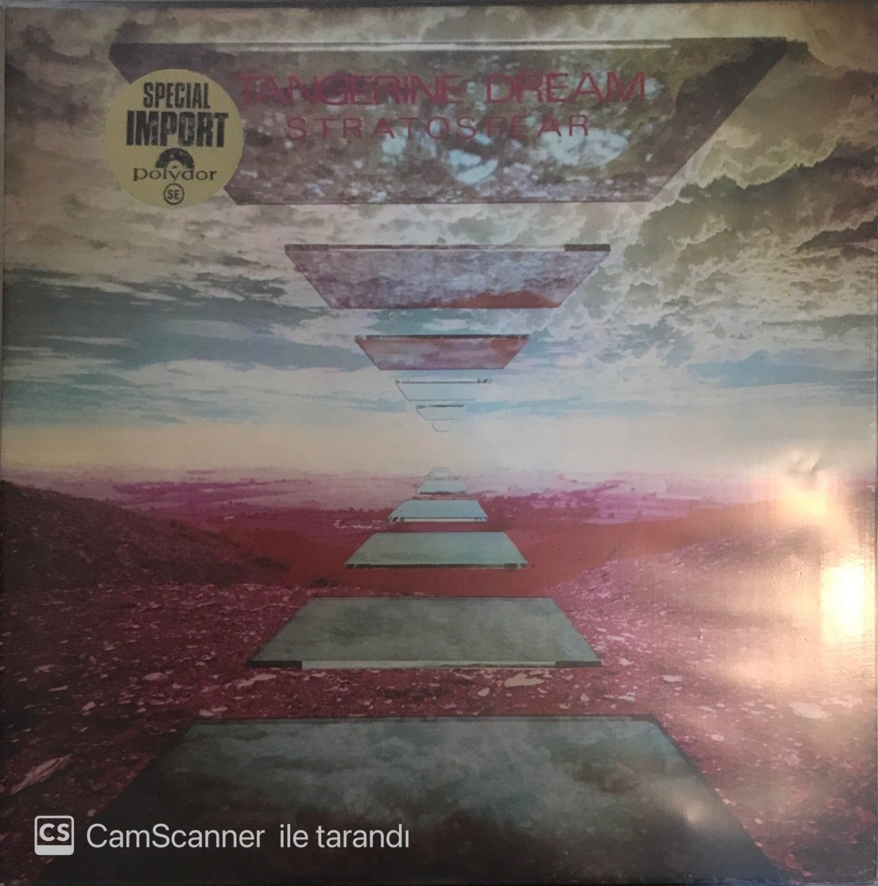 Tangerine Dream Strastos Fear LP
