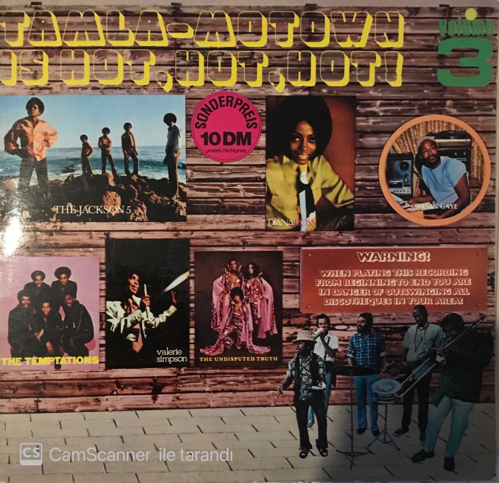 Tamla Motown Is Hot Hot Hot Volume 3 LP