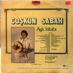 Coşkun Sabah - Aşk Kitabı LP