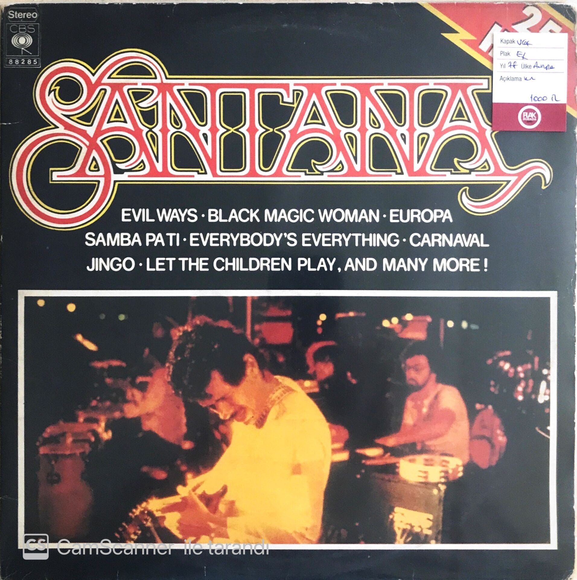 Santana - 25 Hits - Double LP