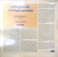 Anton Bruckner / Symphonie Nr. 9 LP