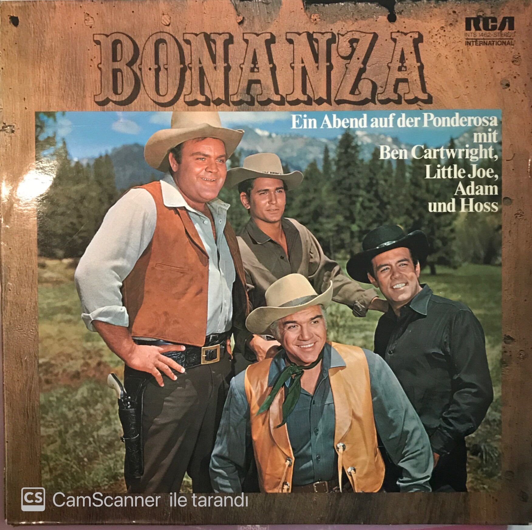 Bonanza Ein Abend Auf Der Ponderosa Soundtrack LP