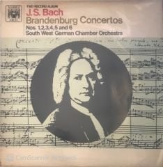 J. S. Bach Brandenburg Concertos Nos. 1,2,3,4,5 and 6 Double LP