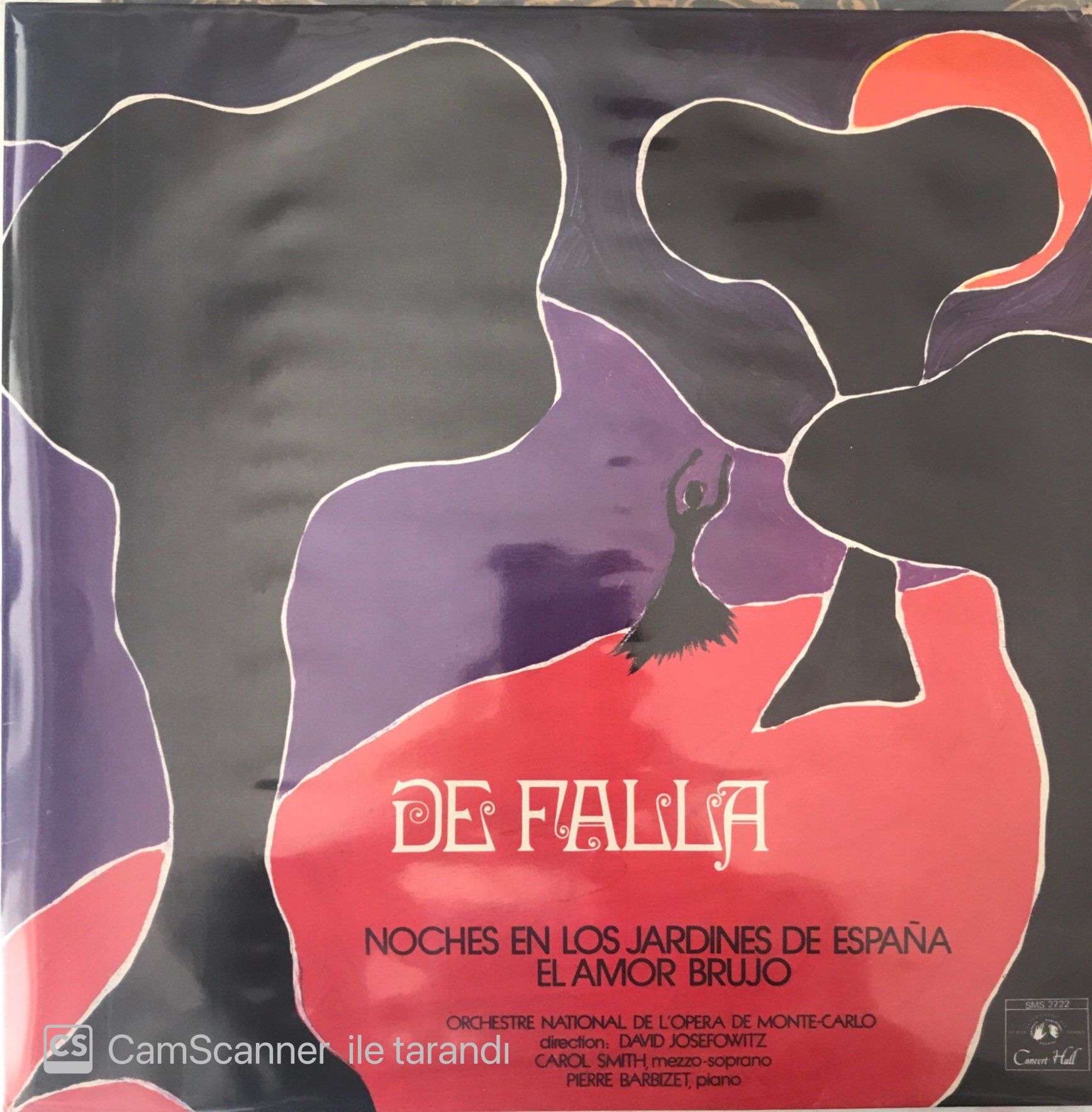 De Falla Noches En Los Jardines De Espana El Amor Brujo LP